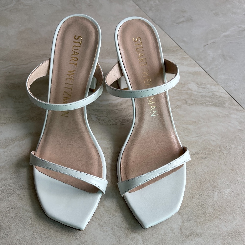 Stuart Weitzman Aleena 75 Block Sandals